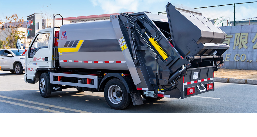 福田小卡之星3压缩式垃圾车图7